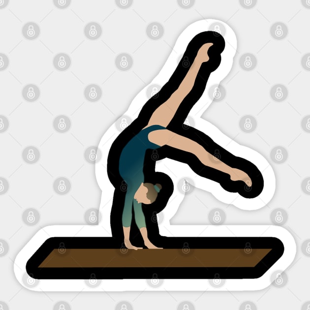 Balance Beam Sticker by GymFan